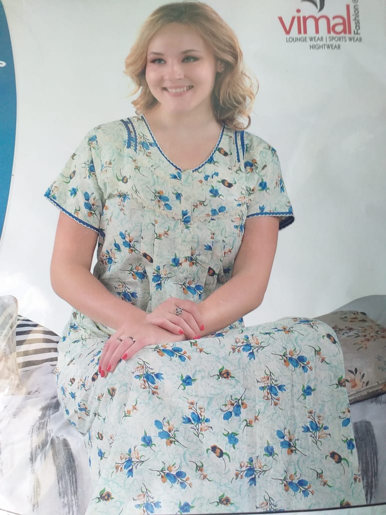 Vimal fashion Cotton nighty#XXL